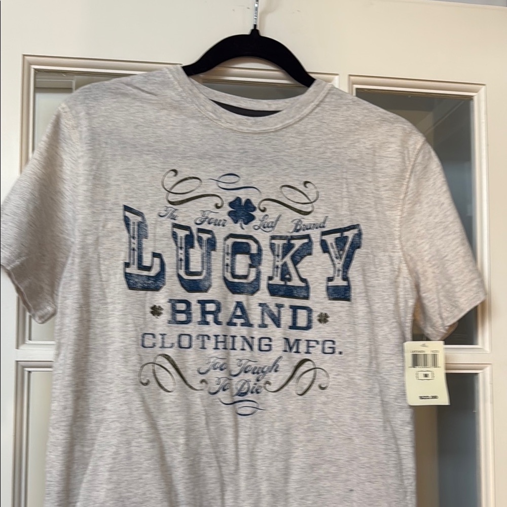 NWT Lucky Brand Gray T-Shirt
